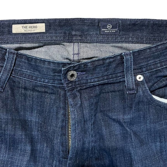 AG‎ The Hero Relaxed Fit Denim Size 38X34 - Picture 2 of 6